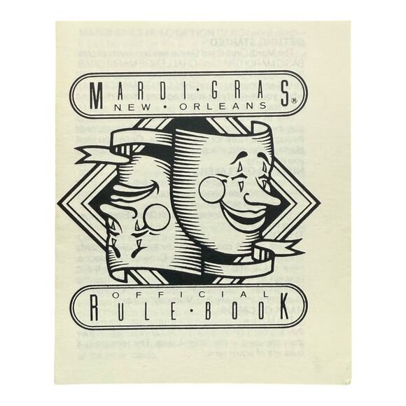 Vintage 1982 Mardi Gras Bacchus 1984 Card Game – Complete Deck Set - Picture 7 of 11